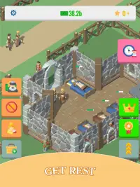 Idle Medieval Village: 3Dゲーム Screen Shot 11