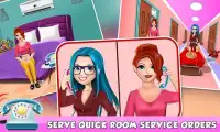 Un hôtel gestion chambre service: manager virtuel Screen Shot 4