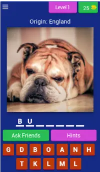 Dog Breed Quiz Game (Dog Game) Screen Shot 0