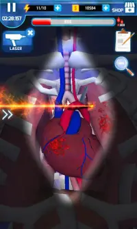 Maître d'opération chirurgical Screen Shot 3