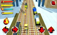 Supercar Subway Cartoon Racer Screen Shot 1