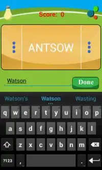Cricketers Word Game Screen Shot 5