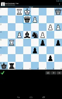 1 move checkmate chess puzzles Screen Shot 11