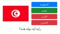 لعبة اختبار أعلام ورايات الدول العربية Arabic Flag Screen Shot 4