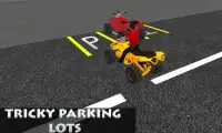 Quad Bike Tricky Parking Sim Screen Shot 1