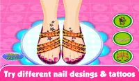 Nail Art Decoration - Feet Pedicure Screen Shot 3