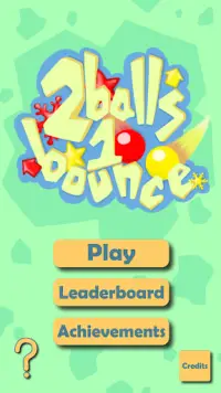 2 Balls 1 Bounce Screen Shot 0