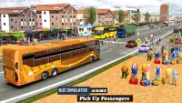 Coach Bus Driving Simulator 2021: PvP Driving Game Screen Shot 3