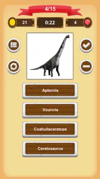 Dinozaury Quiz Screen Shot 10