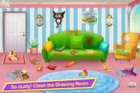 Girl Home: House Cleaning Game Screen Shot 1