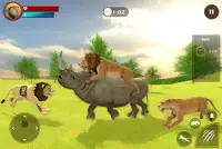 Lion Family Simulator: Jungle Survival Screen Shot 4