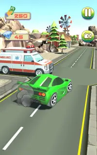 حركة المرور الطرق يركض هلع متسابق ألعاب Screen Shot 4