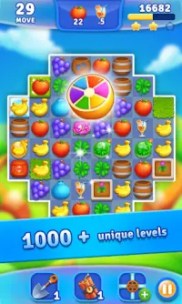 Fruits Garden - Match 3 Game Screen Shot 1
