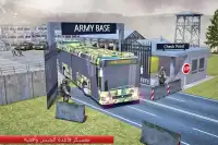 جندي حافلة محاكاة: جيش مدرب حافلة ركاب قيادة Screen Shot 2