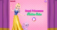 Royal Princesses Fashion Salon Screen Shot 0