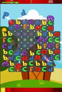 ABC Crush Puzzle Mania Kini Mini Screen Shot 1