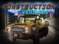 Construction vehicle car games Screen Shot 0