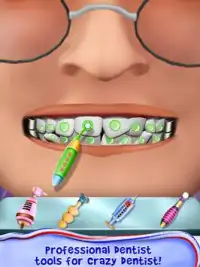 Dentista loco tirantes Cirugía Screen Shot 8
