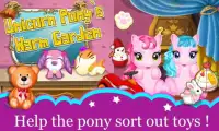pony Unicorn casa quente Screen Shot 0