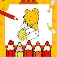 Fun Honey Bear Coloring