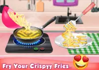Crispy French Fries Recipe - Fries Cooking Game Screen Shot 3