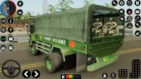 Modern Army Truck Simulator Screen Shot 0
