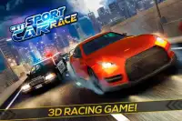 City Sport Car Race Game Free Screen Shot 0