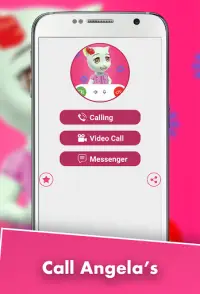 Call from Angela’s Chat   Call Simulator Screen Shot 1