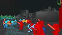 Çöp Adam: Neon Savaşı Screen Shot 1
