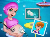 Mermaid pregnancy Check Up Newborn Baby Care Screen Shot 1