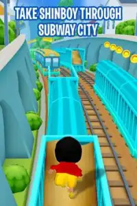 Shin Subway Adventure: Endless Run Race Game Screen Shot 0