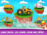 Car Build Truck Games For Kids Screen Shot 0