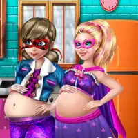 Ladybug & Power Princess Pregnant Care Screen Shot 0