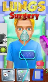 Polmoni Dottore Surgery Simulator: reale Hospital Screen Shot 5