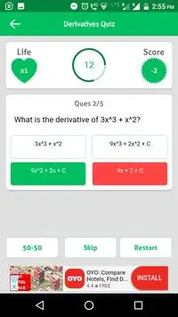 Quiz Game Demo App Screen Shot 6