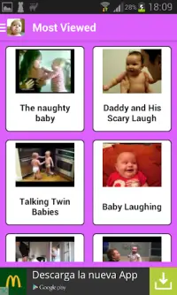bayi video lucu untuk whatsapp Screen Shot 2