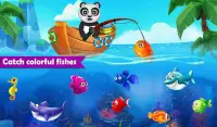 Счастливый рыбак Panda конечной Рыбная ловля мания Screen Shot 2