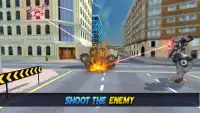 Super Flying Robot Bike Steel Robot War Screen Shot 15