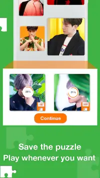 Offline Kpop Puzzle - EXO Jigsaw Puzzle Game Screen Shot 1