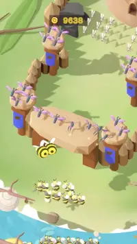 Idle Bee Army Screen Shot 1