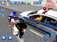 Policía persigue el escape criminal Screen Shot 6