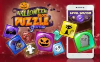 Halloween Games Block Puzzle 🎃 Scary Games Screen Shot 5