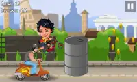 Little Shiva Bicycle Dash Screen Shot 6