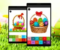 Easter Egg Color by Number Bunny Pixel Art Screen Shot 3