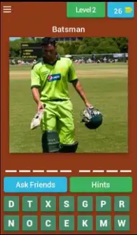 Guess the International Cricket Player Screen Shot 2