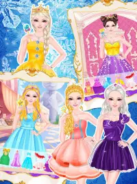 Princess Dress Ball - Girls Beauty Salon Games Screen Shot 5