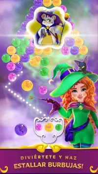 Bubble Shooter Witch 2021 - Magic Puzzle POP Games Screen Shot 4