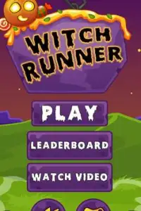 Halloween Witch Runner Screen Shot 0