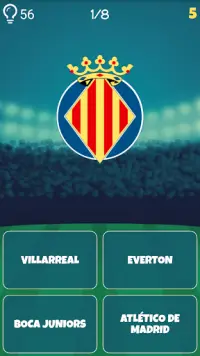 Clubes de Futebol Logo Quiz Screen Shot 2