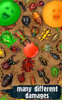 Hexapod لعبة النمل سحق الحشرات البق الخنافس صرصور Screen Shot 8